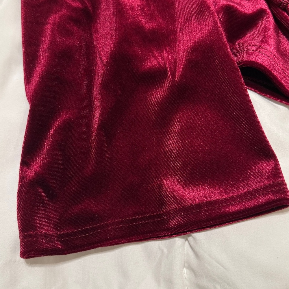 EXPRESS VELVET TOP - Picture 4 of 5